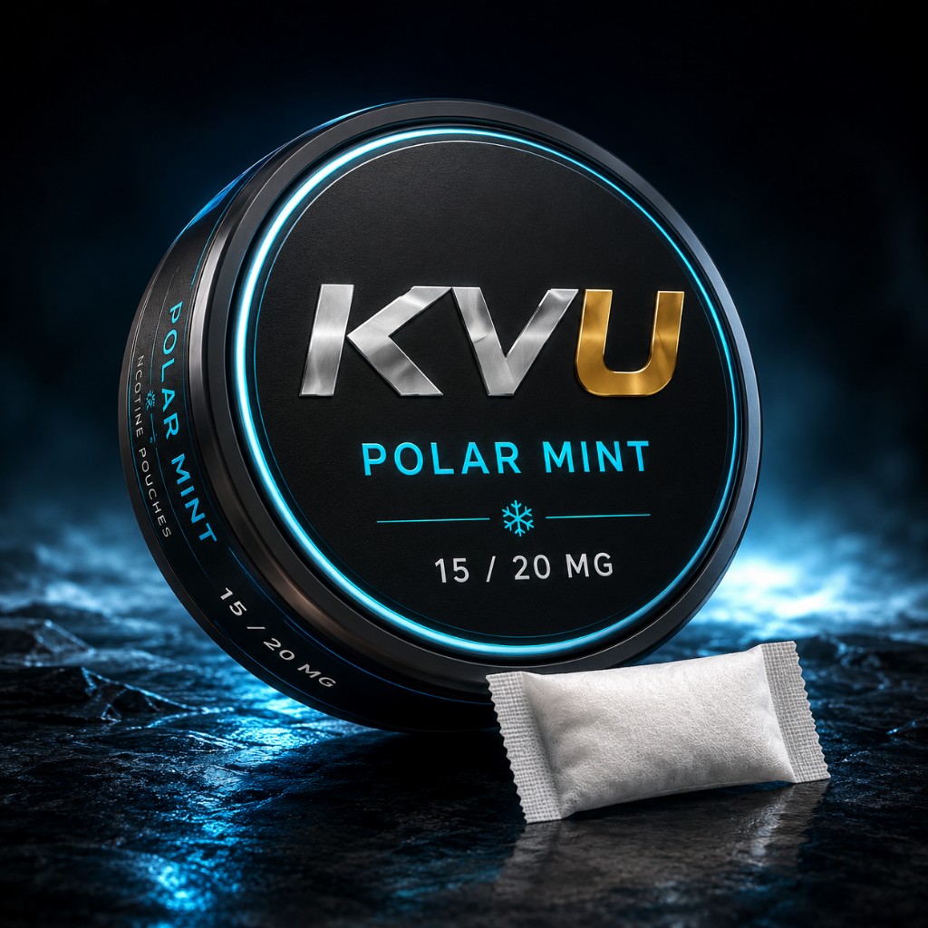 [KVU-ICEE-POLR-15-SLIM-20] KVU Polar Mint (15 mg)